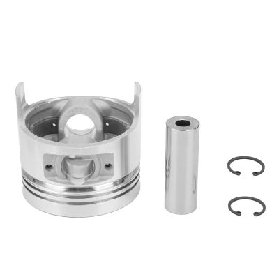 ChiweiJ 186FA Piston Kit, y Piston Set with Cir and Pin, 86mm Diameter 78mm Height Assembly, Replacement Parts for Air, DIY Repair Access