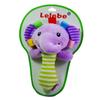BESTonZON Year Plush Hand Bell Rattle Elephant Shape Soft Wrist Rattles for Boy Girl Educational Sound Development Gift for Newborn Boys view 1