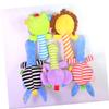 BESTonZON Year Plush Hand Bell Rattle Elephant Shape Soft Wrist Rattles for Boy Girl Educational Sound Development Gift for Newborn Boys view 2