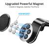 OUTMX Car Phone Holder Magnetic Air Vent for Mazda CX-5 2023-2025 Accessories, 360 Adjustable L Type Car Mount Cell Phone Automobile Cradles,Silver view 3