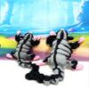 2pcs Articulating Sugar Gliders Toy 3D Printed Mother and Child Sugar Glider Fidget Toy Fun, Flexible & Poseable Gift for Sugar Glider Lovers - 3D Printed in USA - ASG001-Gray-2x view 2