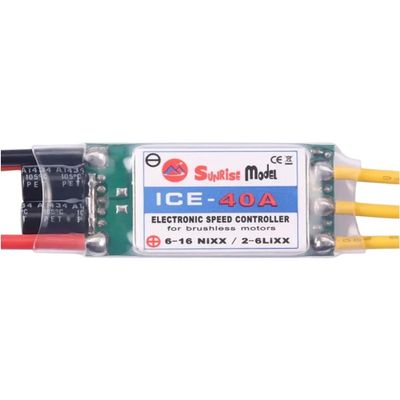 SunriseModel ICE 2-6S Helicopter Airplane Brushless ESC with BEC Output 18A 30A 40A 45A 60A 90A 100A 120A 150A for RC Models DIY