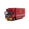 1:43 for TGL 12.250 Fire Engine Alloy Red Car Model Collectible Or Static Ornament Display view 1