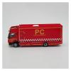1:43 for TGL 12.250 Fire Engine Alloy Red Car Model Collectible Or Static Ornament Display view 2