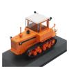 1:43 for DT-75 Track Tractor Alloy Car Orange Model Collectible Static Handicraft Display view 1