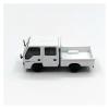 1:64 for Van White Alloy Car Model Transport Vehicle Convertible Carriage Version Collectible view 2