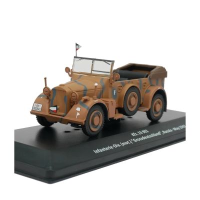 1:43 for 901 KFZ.15 Command Vehicle Military Vehicle Classic Alloy Car Model Collectible Toy