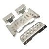 RC Upgrade Parts For YK4106 YK4107 1/10 Stainless Steel Metal Bumper For Chassis Protection Skid Plate RC Car Upgrade OP Accessories view 1