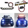 RC Car Lights For Bronco For Trx4-M For Defender 1/18 Lamps Roof Headlights Spotlight Lights Bar Rc Crawler Car Upgrade Parts(Size 1) view 4
