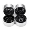 RC Crawlers Wheel Hub For Axial RBX10 For Wraith For TRX4 1/10 4Pcs Aluminum Alloy 2.2 Inch Beadlock Wheel Rims Hub RC Crawler Car Upgrade Parts(Silver) view 2