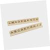 Abaodam 8pcs Wooden Domino Racks Displaying Base Set Wood Domino Holders for Tiles and Alphabet Crafts DIY Game Stands for Mexican Train Mahjong view 3