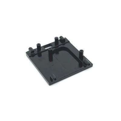 Rc Frame Plate For MN168 For MN78 For MN99S 1/12 Metal Gearbox Mount Base Motor Holder RC Car Upgrade Parts Accessories Replacement And Repair(Black)