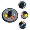 VICASKY Tyre Shaped Rotating Gyro for Plastic Manual Spinning Plaything Safe Grip Interactive Fun Gift for Boys view 4