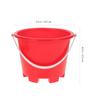 TOYANDONA Beach Sand with Plastic Bucket Shovels Molds and Mesh Bag for Outdoor Summer Play for Interaction and Sandbox Fun Random Color view 3