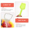 TOYANDONA Beach Sand with Plastic Bucket Shovels Molds and Mesh Bag for Outdoor Summer Play for Interaction and Sandbox Fun Random Color view 4