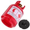 Abaodam Cute Gas Bottle Shaped Piggy Bank Decorative Coin Saving Pot Portable Money Jar for Adults Creative Desktop Ornament Gift for Birthdays Christmas and Home view 1