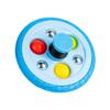 Wakauto Tire Shape Gyro for Cognitive Plaything with Rotating Bounce Design Plastic S Handheld to Stimulate and Creativity view 1