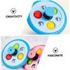 Wakauto Tire Shape Gyro for Cognitive Plaything with Rotating Bounce Design Plastic S Handheld to Stimulate and Creativity view 4