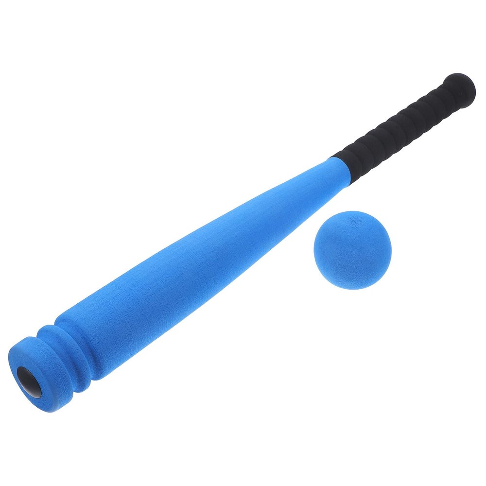 Abaodam Super Safe Foam Baseball Bat and Set for Ages Blue Bat with Thick Foam Grip and Soft Ball Lightweight Sports Random Color