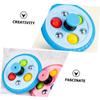 JOINPAYA Small Blue Plastic Gyro for Rotating Gyroscope Plaything with Fast Spinning Action Educational Fidget for Boys and Imaginative Celebration Favor for Birthdays and Holidays view 2