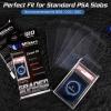 1200 Pack Graded Card Sleeves, Precise Fit Slab Sleeves, Acid-Free Resealable Slab Protector Compatible with PSA Graded Slabs view 2