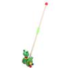 DECHOUS Cartoon Animal Walker Frog Push Cart for Boys and Walking Helper for Developing Posture and Gripping Skills Safe Push for Months First Birthday view 1