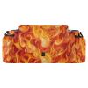 CZXW Baby Stroller Bag Fire Flame Stroller Caddy Organizer Bag with Adjustable Straps Non-slip Hook Large Storage for Strollers view 1