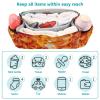 CZXW Baby Stroller Bag Fire Flame Stroller Caddy Organizer Bag with Adjustable Straps Non-slip Hook Large Storage for Strollers view 4