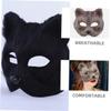 BESPORTBLE 2pcs Fox Animal Masks for Men and Women Playful Masquerade and Easter Carnival Costume Props Realistic Cosplay Accessories for Animal Theme Parties and Dress Up view 3