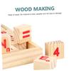 Abaodam Wooden Educational Abacus for Counting Teaching Aid Math Cognitive for Preschool Arithmetic Development view 3