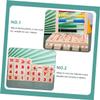 Abaodam Wooden Educational Abacus for Counting Teaching Aid Math Cognitive for Preschool Arithmetic Development view 4