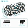 CZXW Baby Stroller Bag Geometric Fragment Pattern Stroller Caddy Organizer Bag with Adjustable Straps Non-slip Hook Large Storage for Strollers view 3