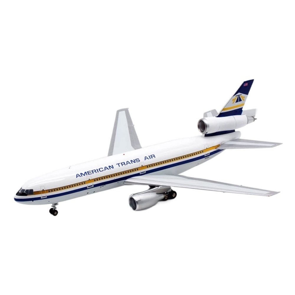ZFQSEXTWT 1 200 Fit for Airlines DC-10-40 N184AT Alloy Metal Model Aircraft Collectible Plane Models Souvenir Hobby Playgame Kit