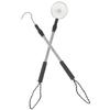 Abaodam Beach Sand Sifter and Shell Scooper with Aluminum Telescopic Rod and Shovel for Outdoor Shell Collecting Rock Hunting and Sand Filtering Tool view 1