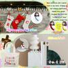 320 Pcs Little Jesus Figures Rubber Mini Jesus Figurines in Bulk Tiny Baby Jesus Loves You Figures With Canvas Bag for Hide and Seek Easter Egg Fillers Egg Hunt Party Favors Gifts (10color*320) view 4