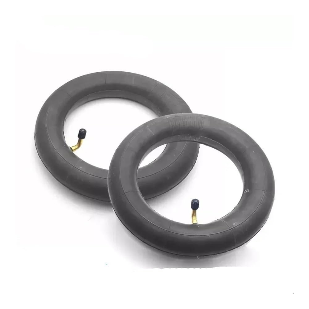 2pcs Thicken Inner Tube 10X2.50 10x2.5 Tube Innertube with Bent 90 Degree for Baby Stroller Pram Scooter 10 Inch(90 Degree)