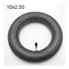 2pcs Thicken Inner Tube 10X2.50 10x2.5 Tube Innertube with Bent 90 Degree for Baby Stroller Pram Scooter 10 Inch(90 Degree) view 3