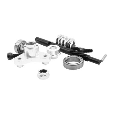 JWQFBC RC Car Clutch Cup Assembly Clutch Bell Set RC Car Replacement Part for 2WD XL5vxlslipper, Silver