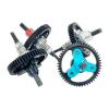 JWQFBC RC Car Clutch Cup Assembly Clutch Bell Set RC Car Replacement Part for 2WD XL5vxlslipper, Silver view 3