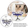 Abaodam Mini Jazz Drum Set for Plastic Musical Instrument Small Drum Kit for Beginner Percussion Set Enhancing Creativity and Concentration view 3