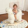 Baby Rocking Horse, Plush Alpaca Rocking Horse with Music view 2