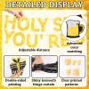 20pcs 30th Birthday Decorations for Him, Happy 30th Birthday Decorations Include 30th Birthday Banner Hanging Swirls Foil Fringe Curtain for Women Men Black and Gold 30th Birthday Decorations view 4