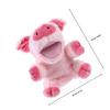 Abaodam Movable Mouth Pig Hand Puppet Plush Cartoon Animal for Storytelling and Role Play Soft Skin-Friendly Plush Lightweight Portable Interactive Gift for Fun view 2