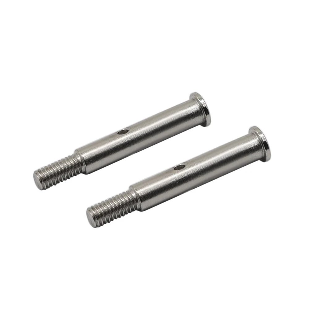 2 Pcs Metal Front Axle For Traxxas RC Car Parts 1/10 for Slash 2WD for Rustler Accessories confident