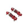 Rc Components For MINI-Q8 For MINI-Q9 1/28 Metal Upgrade Modified Outer For Spring Shock Absorbr RC Car Parts Accessories Replacement Repair(Red) view 1