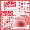 Fairooth 32 Players Valentines Day Bingo Cards for Kids Adults Valentine Party Game Cards Valentines Bingo Game Crafts for School Classroom Family Games Large Group Activity Valentine Party Supplies view 3