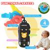 Baby Phone Baby Keys Toys Set, Bilingual Play Phone and Toy Keys for Toddlers 1-3, Musical Early Learning Toys with Sounds Lights for 1 Year Old Boys Girls Infant Age 6+ Months view 2