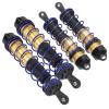 1/8 RC Car Shock Absorber Set | Aluminum Alloy Front 120mm & Rear 140mm Dampers | Metal Shock Absorbers for Off - Road/Racing/Crawler RC Cars | High - Performance Spare Parts (Gold) view 4