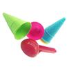 Abaodam Beach Sand Ice Cream Cone Sand Molds for Creative Play Lightweight Plastic Birthday Gift for Boys Seaside Sandbox view 1