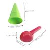 Abaodam Beach Sand Ice Cream Cone Sand Molds for Creative Play Lightweight Plastic Birthday Gift for Boys Seaside Sandbox view 2